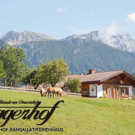 Eggerhof - Ferienhaus Ramsau am Dachstein Exterior foto